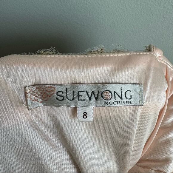 NEW Sue Wong Nocturne Gatsby Beaded Sleeveless Cocktail Mini Dress Size 8 - Picture 5 of 15